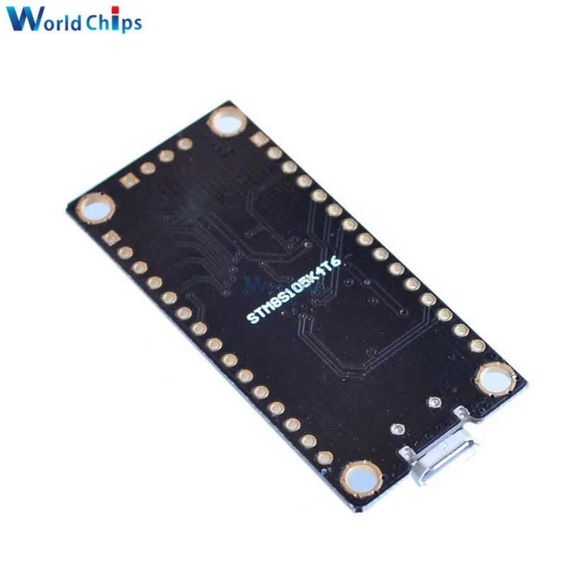 Макетная плата STM8S105K4T6 модуль STM8 Mini системная MCU обучающая 3 В 16 МГц|Интегральные