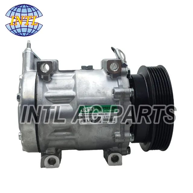 8200866451 8200802608 1027 8200117767 8200603434 1060 1177 sanden 7v16 Авто воздушный компрессор переменного тока для DACIA LOGAN DACIA DUSTER