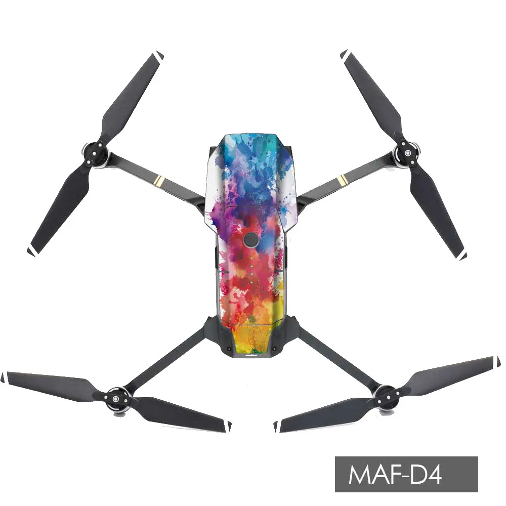 Наклейки для DJI Mavic Pro интимные аксессуары водостойкие ПВХ наклейки 20 м Прямая