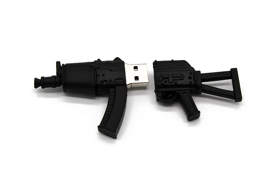 USB флеш-накопитель 2,0, 32 ГБ, Usb флеш-накопитель, мультипликационный пистолет AK47, флешка, 4 ГБ, 8 ГБ, 16 ГБ, Usb флеш-накопитель, 64 ГБ, 128 ГБ, Usb флешка, пистолет