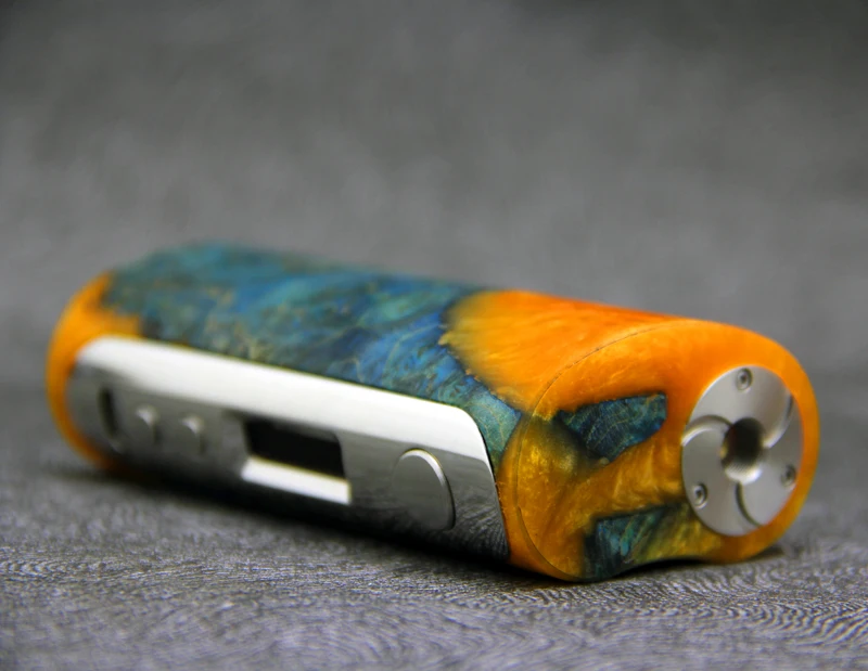 Оригинальный Arctic Dolphin Aspen Mod 68 w Коробка мод прочная деревянная 18650 батарея