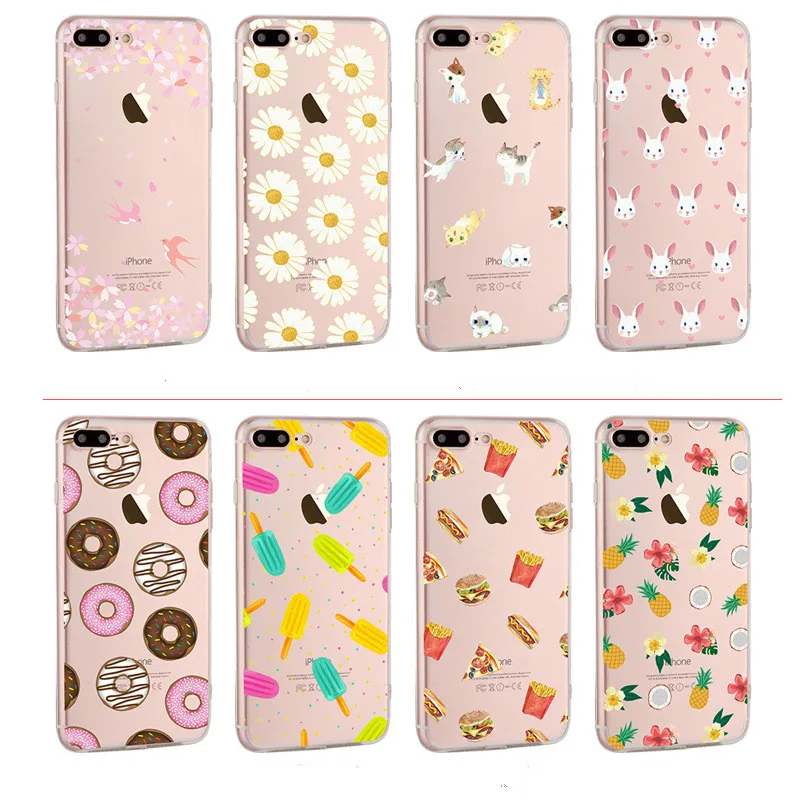 2016 г. Хит продаж мягкий пластиковый прозрачный чехол-накладка для телефона Apple