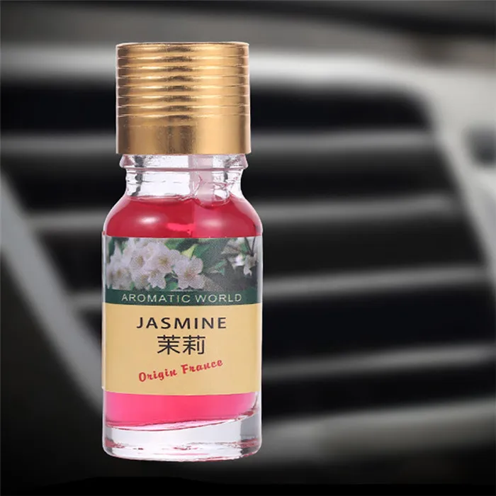 Jasmine 10 мл Автомобильная парфюмерная Заправка для освежителя воздуха мульти-ароматное жидкое эфирное масло Замена аромата для автомобилей комнатное средство для удаления запаха - Название цвета: Jasmine