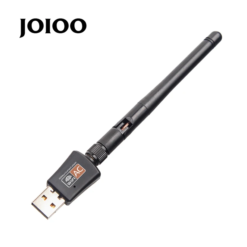 600 Мбит/с USB wifi адаптер AC600 2,4 ГГц 5 ГГц WiFi с антенной двухдиапазонный ПК Мини компьютер сетевая карта приемник 802.11b/n/g/ac