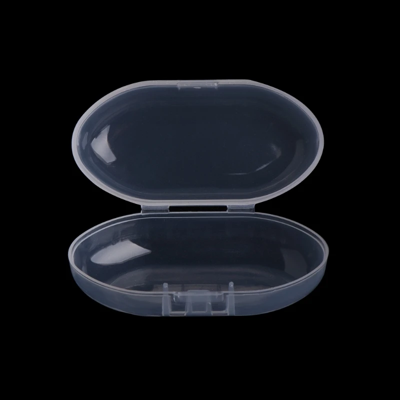 Estuche port&aacute;til para cepillo de dientes de dedo para beb&eacute;, caja de almacenamiento transparente para viaje, nuevo dise&ntilde;o, 1 ud.-5