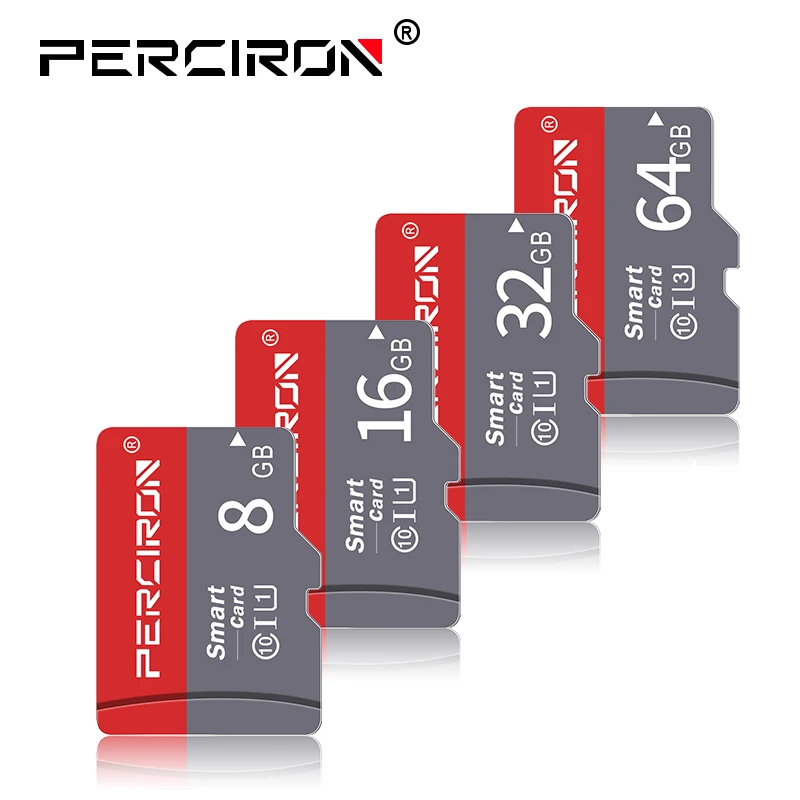 Карта памяти PERCIRION 8 ГБ 16 ГБ 32 ГБ micro sd карта 64 Гб tarjeta microsd 32 Гб mini TF карта 4 Гб флэш-накопитель с бесплатным адаптером