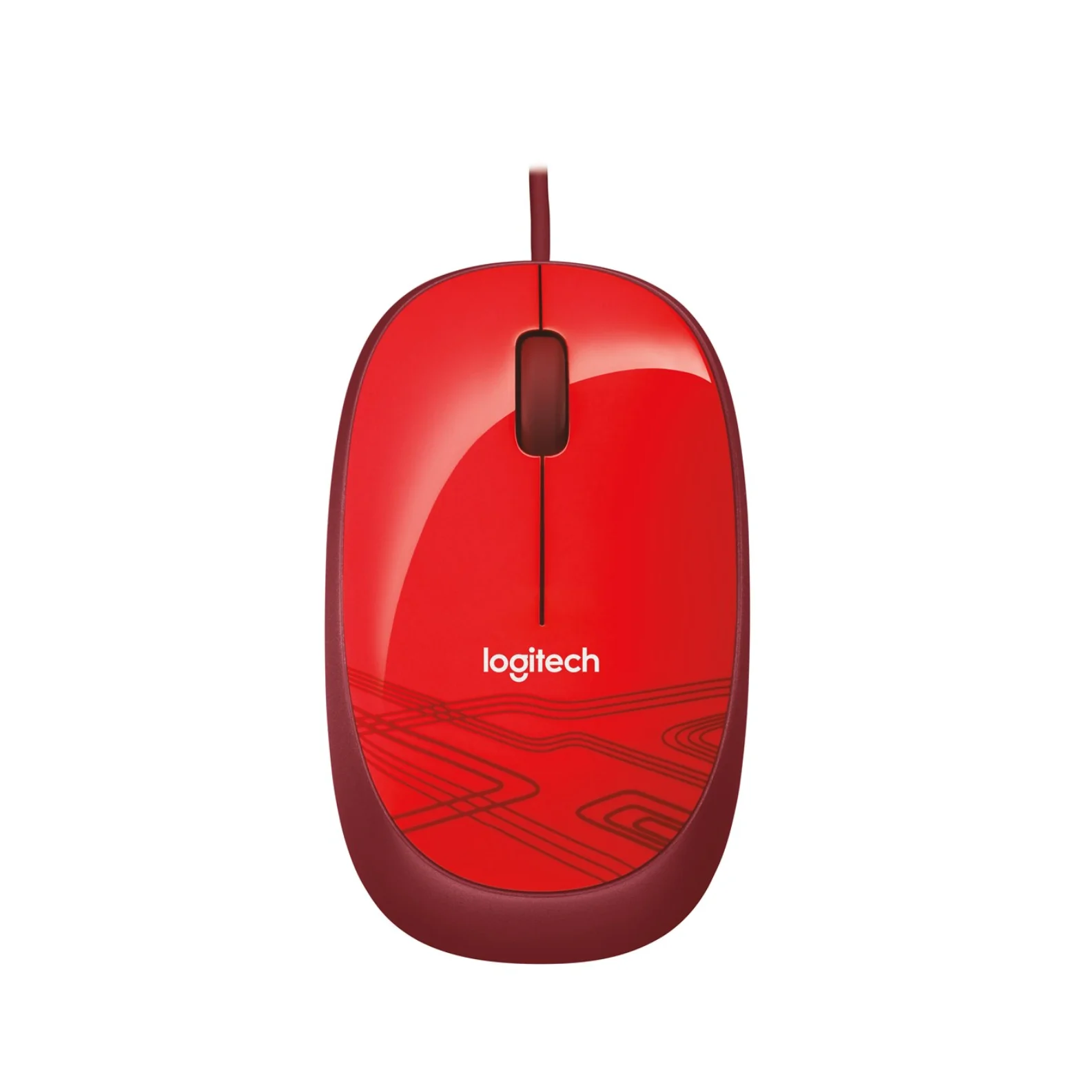 Logitech M105 Ambidextrous оптический USB красный | Компьютеры и офис