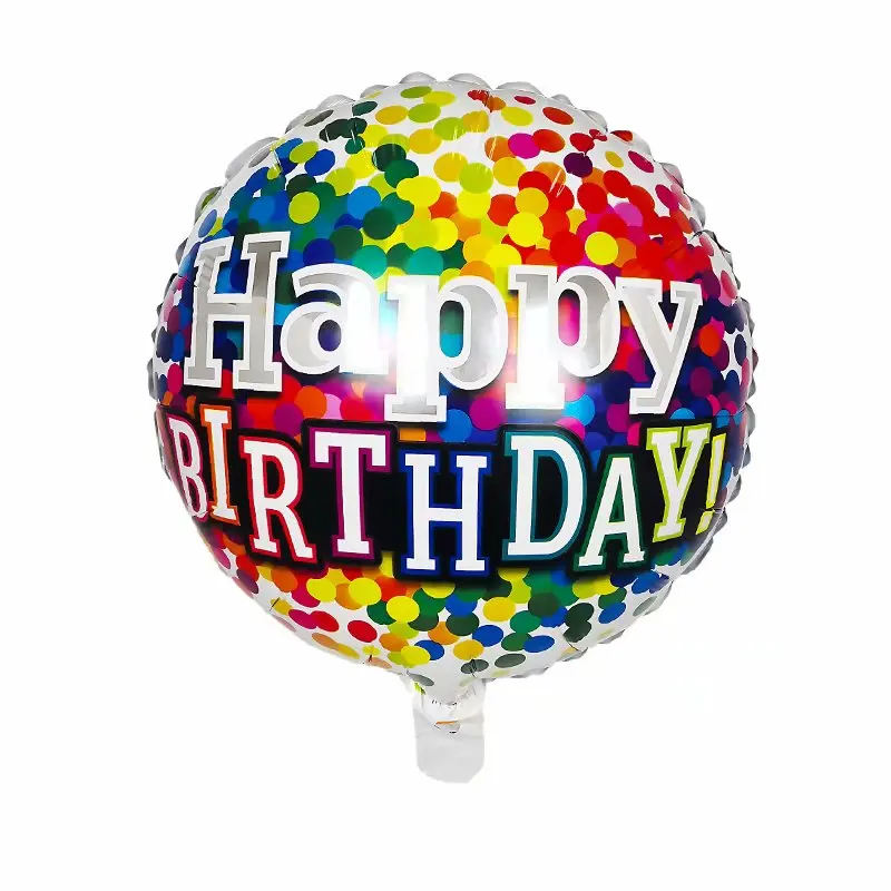 10pcs 33 Paterns 18-inch Round Foil Balloon Happy Birthday Inflatable Helium Balloons Party Decoration High Quality Toy | Дом и сад