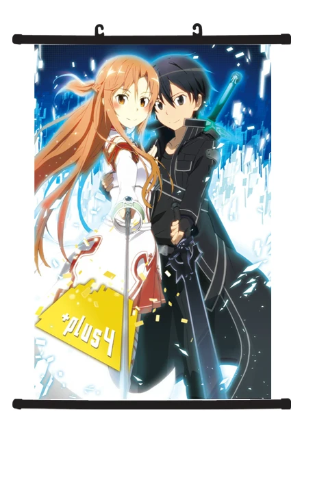 

Японский аниме меч искусство онлайн домашний Декор настенный постер Y