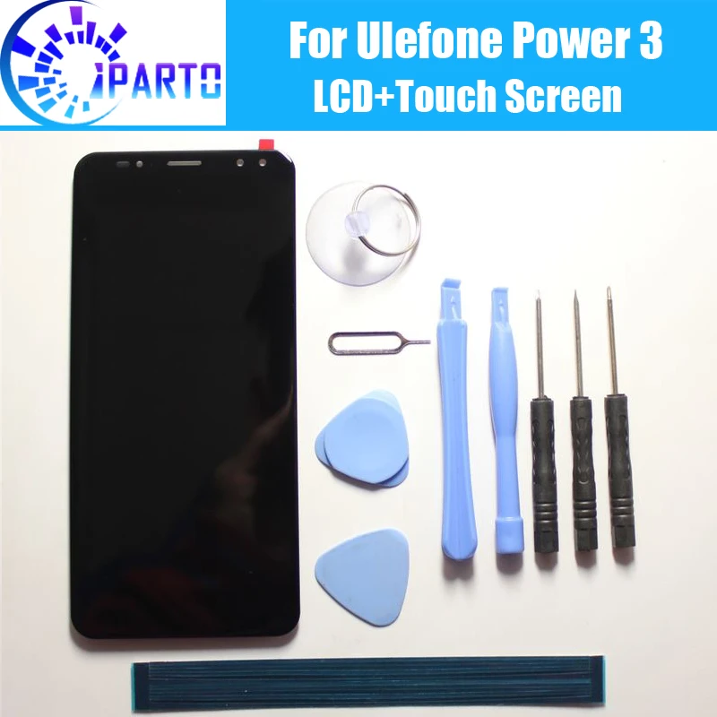 Ulefone Power 3 ЖК дисплей + сенсорный экран 100% оригинальный протестированный