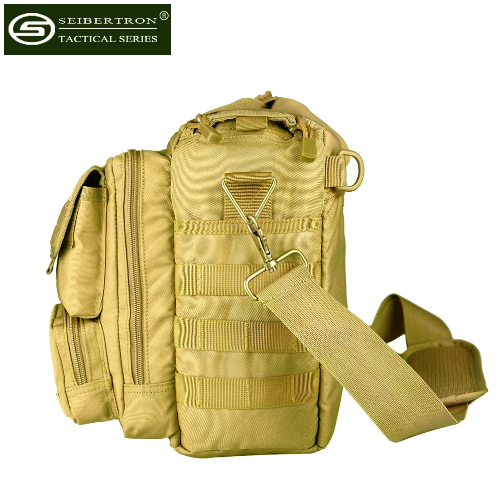 Seibertron Мужская Военная Тактическая уличная сумка-мессенджер через плечо 17 3 дюйма