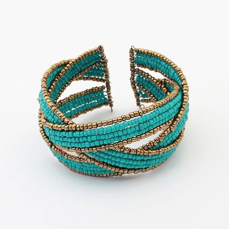 F & U европейский и американский богемный браслет с бусинами отверстия B237|bead