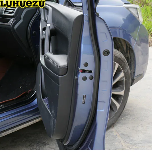 Luhuezu 12 шт. Дверные замки Защитная крышка винта для Toyota Land Cruiser 200 Prado FJ150 RAV4 Corolla Camry