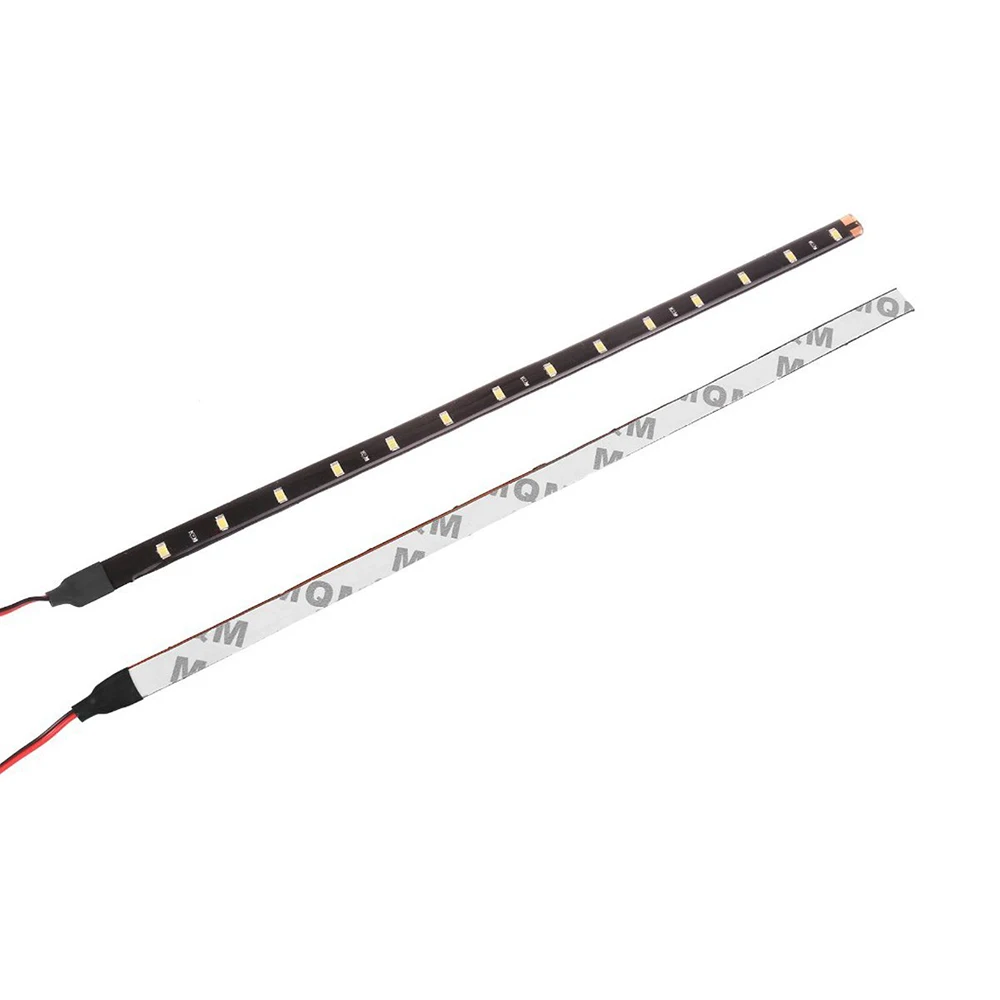 YSY 10 шт./лот 30 см водонепроницаемый свет 1210/3528 15SMD гибкие светодиодные полосы авто