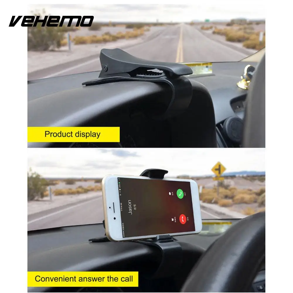 Vehemo gps Держатель подставка держатель для телефона ABS черный механизм приборной панели автомобиля Колыбель гаджет навигация Универсальный