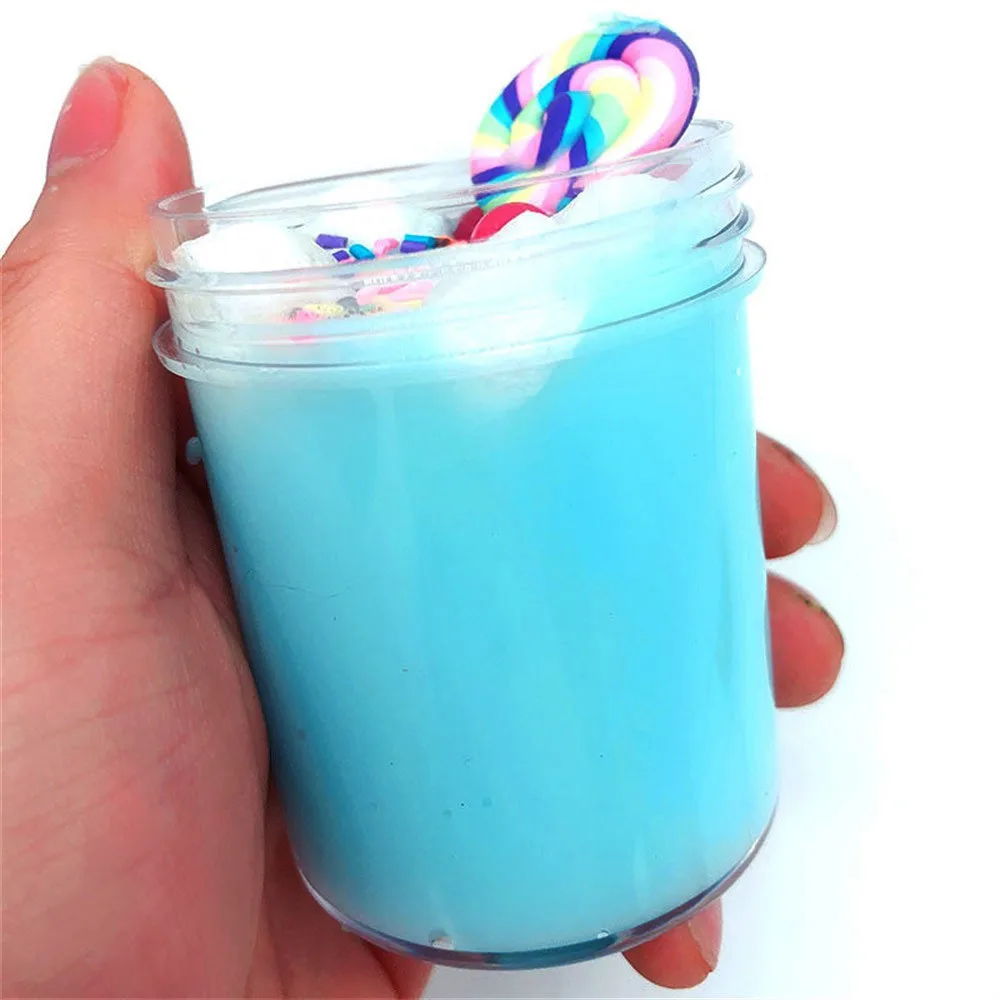 120 мл DIY мягкие леденцы слизи игрушки для детей резиновые Лизун слизи антистрессовые игрушки динамический песок для сжимаемых игрушек ручная шпатлевка