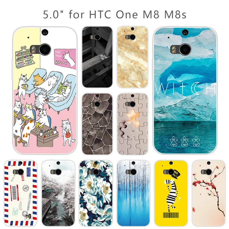 Для HTC One M8 M8s чехол для M8/M8S Чехлы мобильных телефонов мягкий Tpu квадратный M8/M 8/M 8
