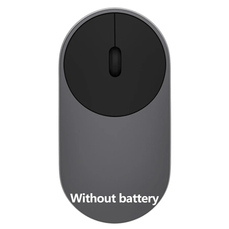 dark grey Оригинальная Xiao mi мышь, портативная беспроводная mi мышь, оптическая, Bluetooth, 4,0 RF, 2,4 ГГц, двойной режим подключения для Macbook, ноутбука - Цвет: dark grey
