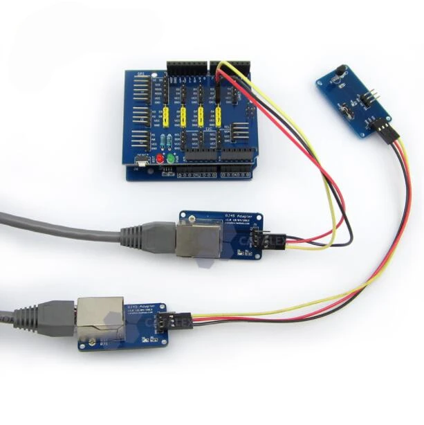 RJ45 интерфейсный адаптер модуль/DuPont кабель передачи линии/связь на больших расстояниях