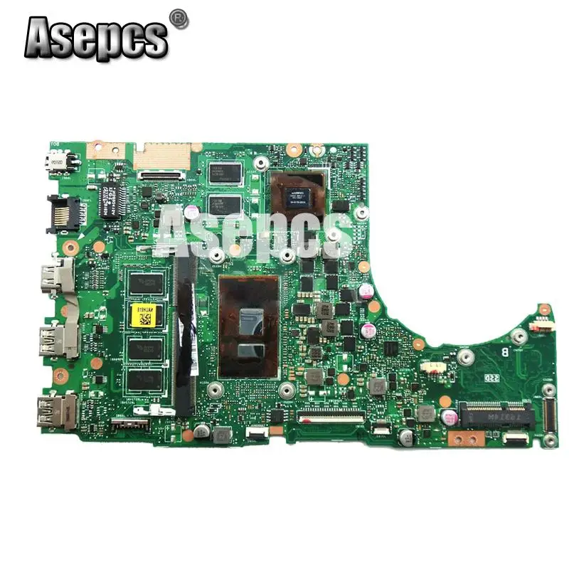 asepcs with 8gb ram i5 6200 cpu for asus k401ub k401u a401ub k401uq k401ub laptop motherboard tested100 work original mainboard free global shipping
