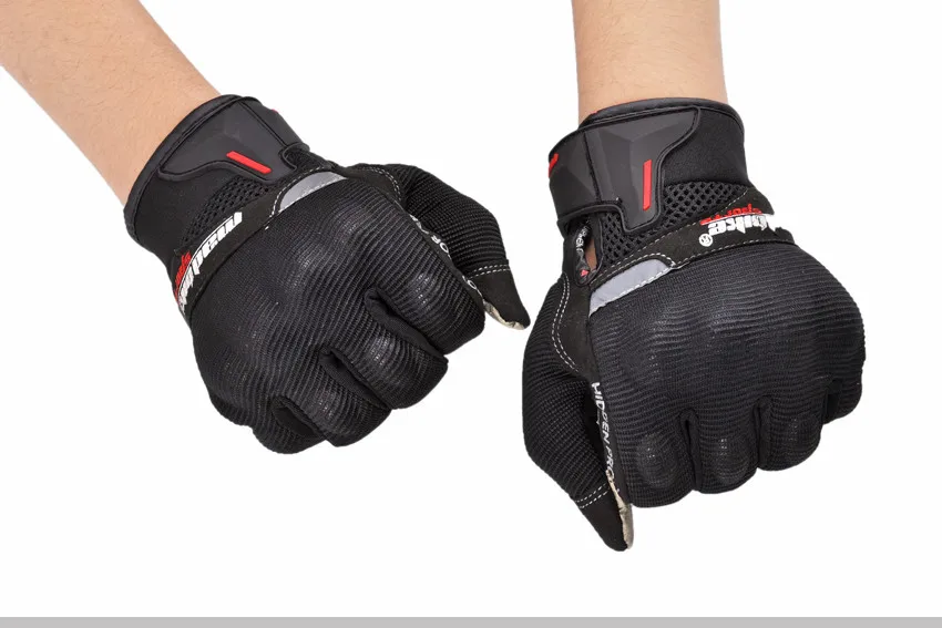 Madbike мотоциклетные перчатки с сенсорным экраном летние Guantes motocicleta перчатки полный палец мотоцикл Велоспорт Гонки Мотокросс Luvas
