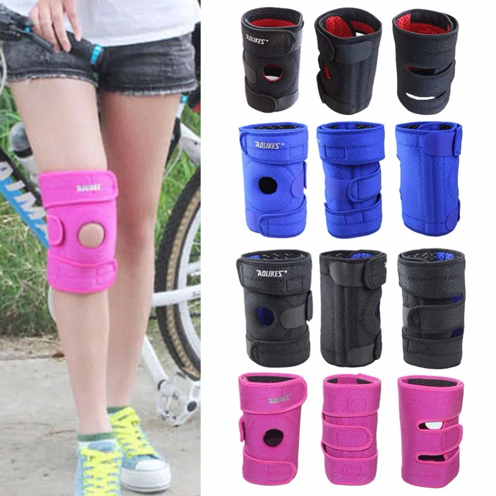 * 1 шт. для взрослых новинка магнитная поддержка колена защитный неопрен открытая