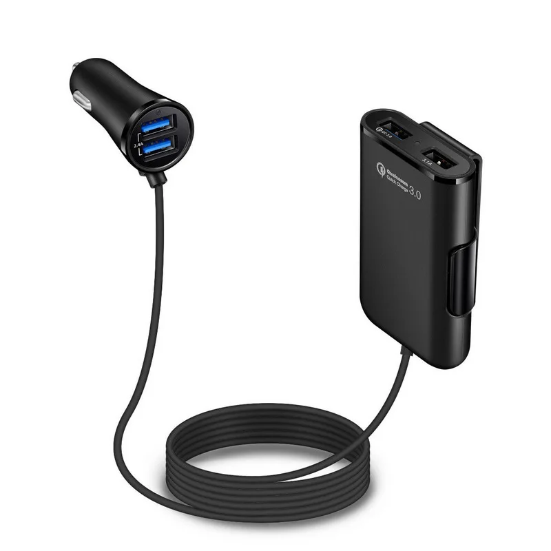 Maxsharer USB Автомобильное зарядное устройство для мобильного телефона планшет GPS 4