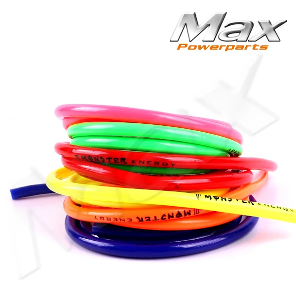 

5 шт./лот, высококачественный цветной универсальный резиновый топливный шланг для мотоцикла, доступны различные цвета