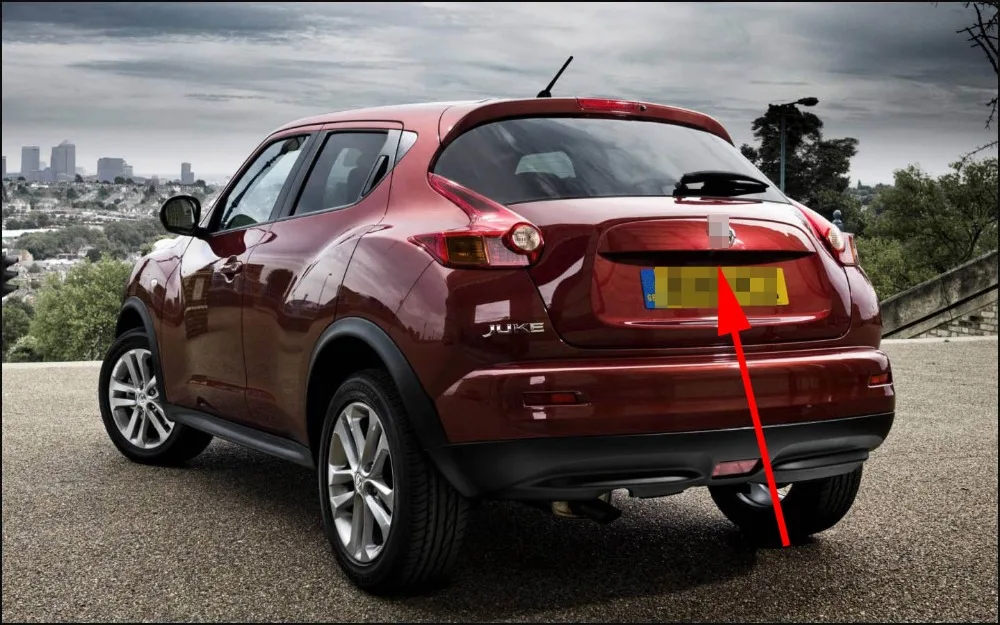 AUTONET резервная камера заднего вида для Nissan Juke(F15) для Infiniti ESQ 2010~ CCD/HD камера ночного видения номерного знака