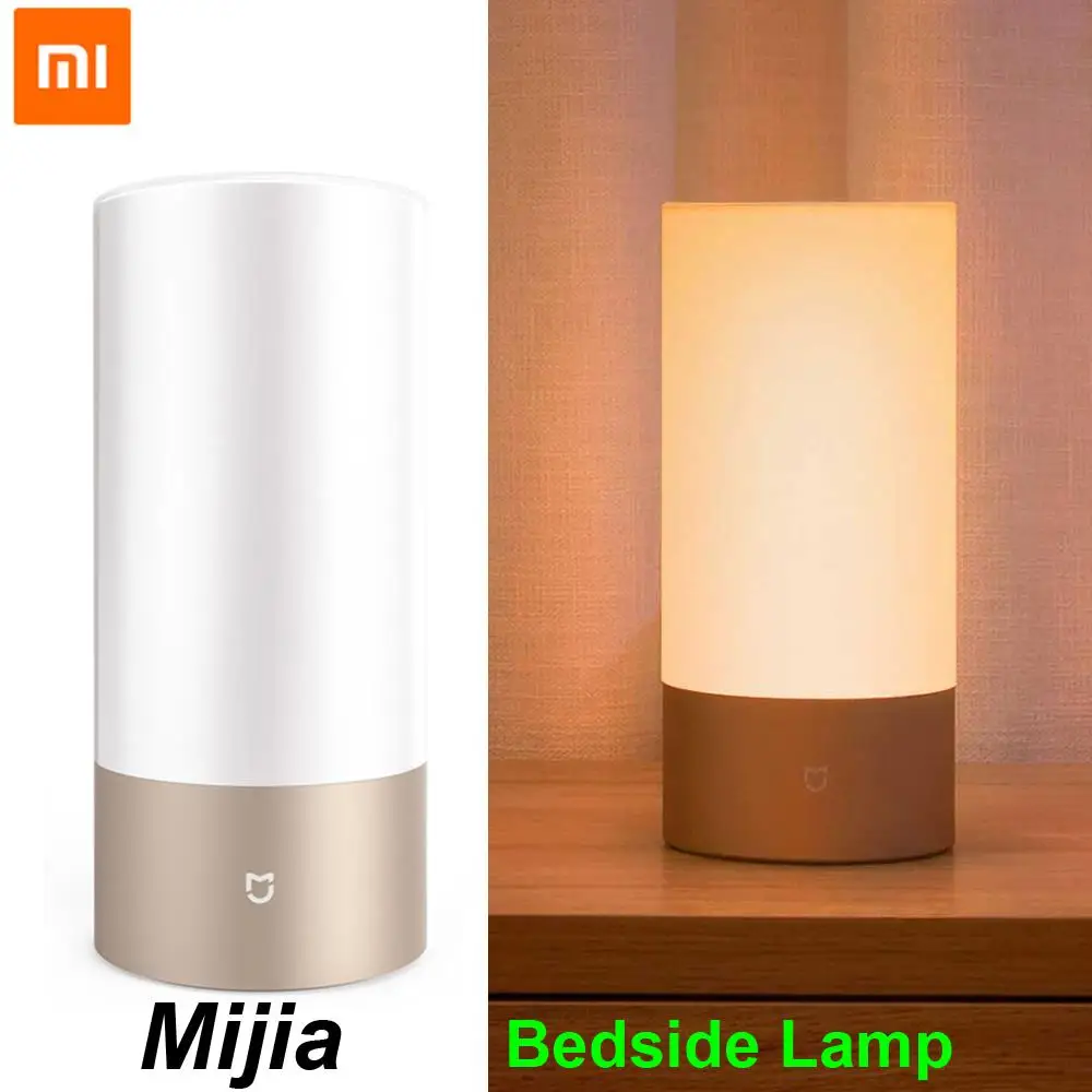 Умная прикроватная лампа Xiaomi Mijia светодиодный светильник с поддержкой Bluetooth Wi Fi