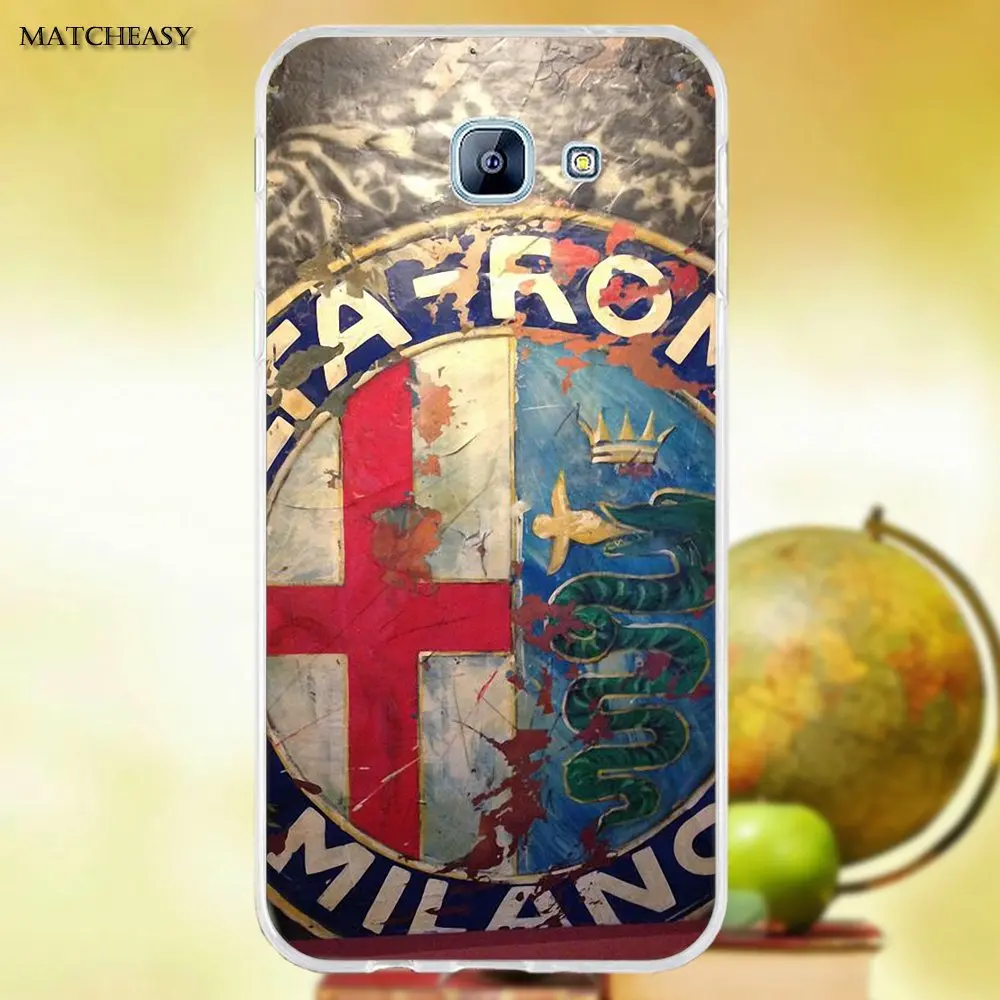 Oedmeb мягкий TPU чехол для мобильного телефона, чехол для Samsung Galaxy A3 A5 A7 J1 J2 J3 J5 J7 Alfa Romeo в итальянском стиле