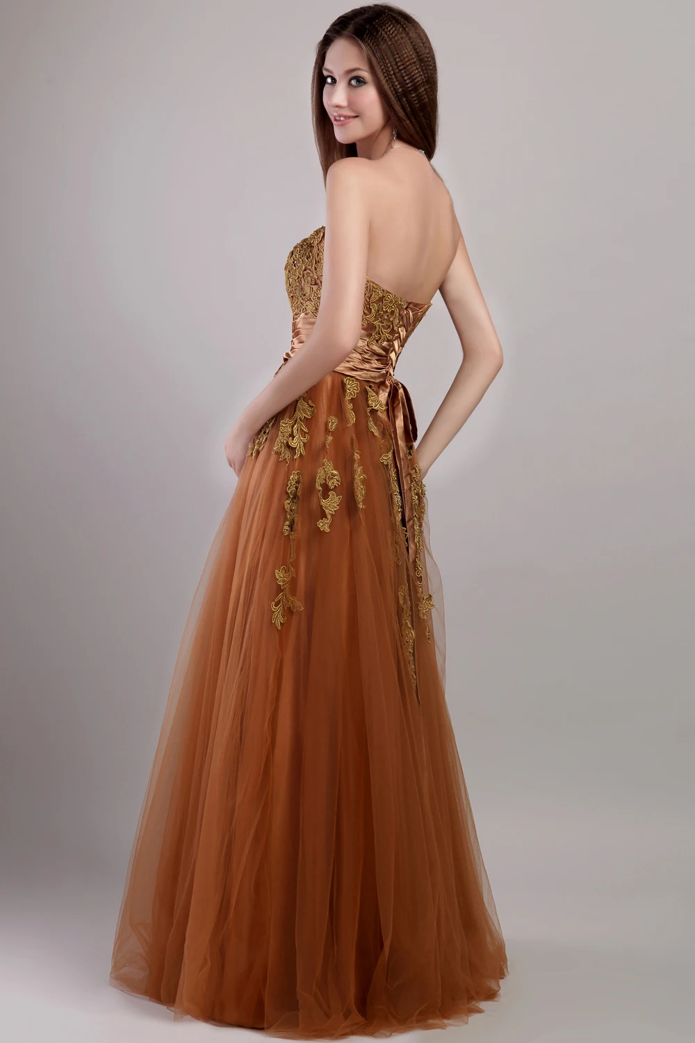 Long Evening Dress Women Formal Dresses A Line Strapless wedding party dress robe de soiree 2015 vestido fiesta aramex | Свадьбы и