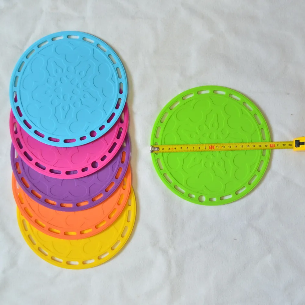 Силиконовые подставки 2 шт./лот нескользящий термостойкий Коврик для еды