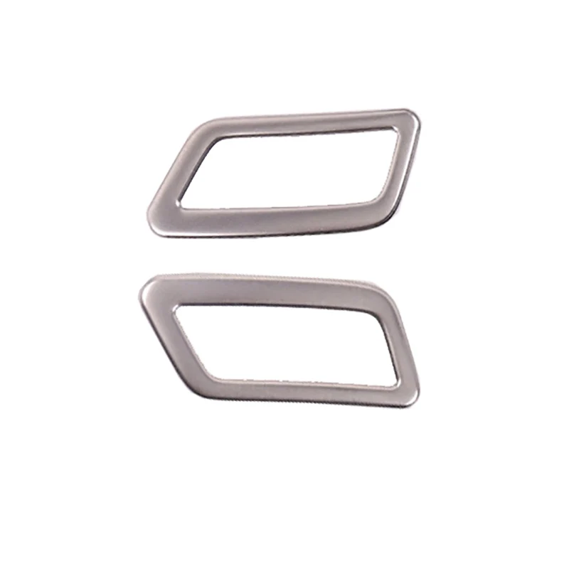 2 шт. Матовые чехлы из нержавеющей стали подходят для моделей Xtrail X trail T32 2013 + Qashqai J11