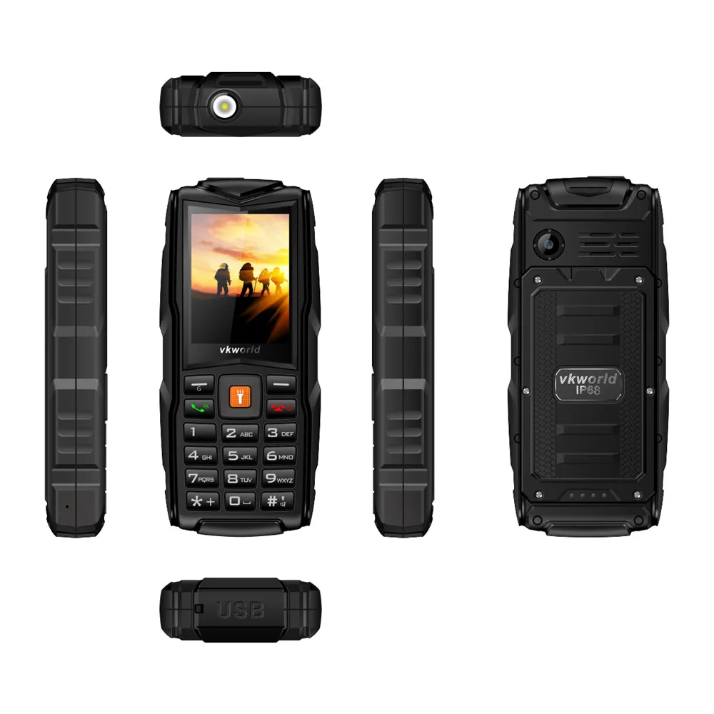 VKworld новый камень V3 3 слота для sim карт сотовые телефоны IP68 водонепроницаемый