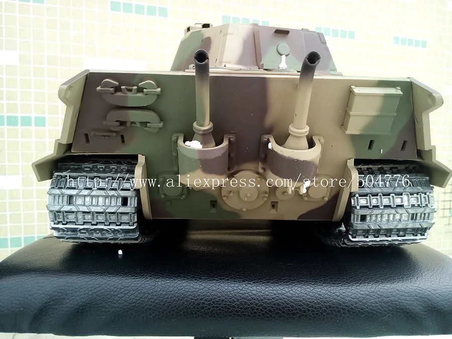 6 0 версия с инфракрасной системой боевого действия 1:16 немецкий Кинг Тигр Henschel RC