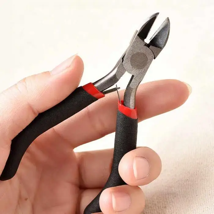 5 шт. ювелирный плоскогубцы DIY Набор инструментов круглый длинный изогнутый дагональный бокорезец торцевой режущий нос для изготовления ювелирных изделий Бисероплетение проволока CLH