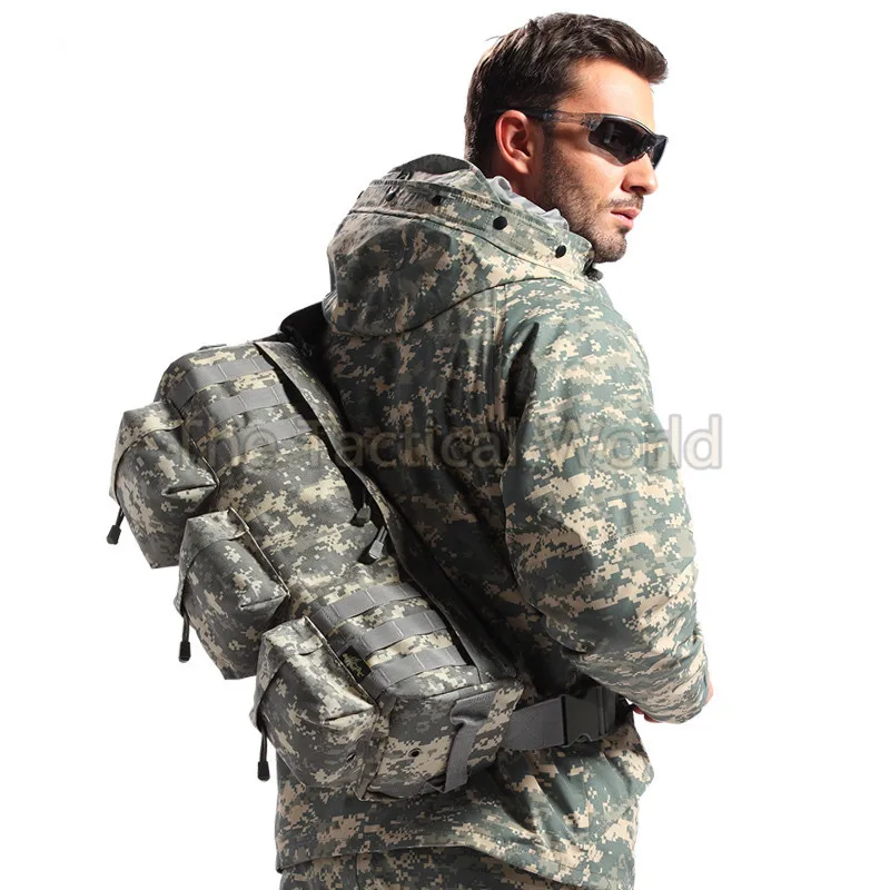 Тактический рюкзак для страйкбола с системой Молле штурмовая сумка наплечная