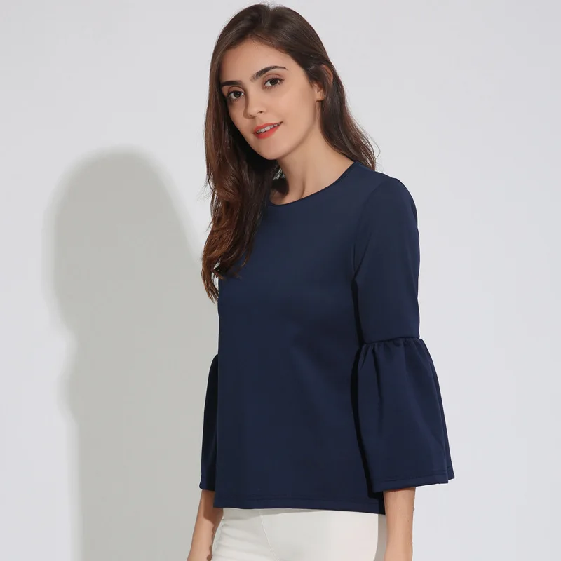Элегантный прочный фонарь рукав рубашки Осень Blusas Feminina 2021 новые женские