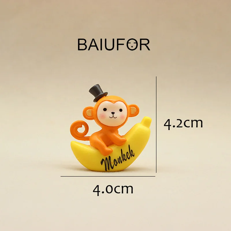 BAIUFOR мультяшная обезьяна пара влюбленных сказочный сад миниатюрный Террариум