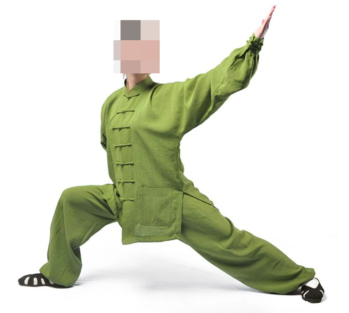 17 цветов льняные костюмы унисекс в стиле Тай Чи комплекты одежды кунг фу униформа