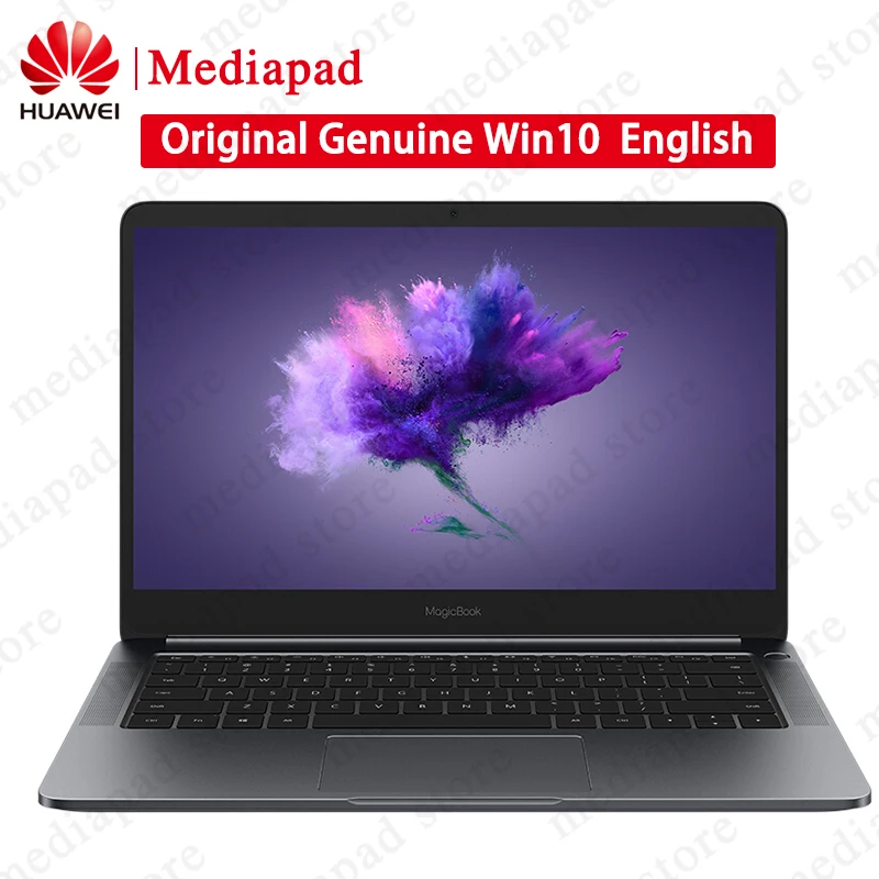 2018 ноутбук HUAWEI MagicBook 14 0 &quotWindows 10 Ultraslim 8 Gen i7 8550U GeForce MX150 2 ГБ GDDR5 Гб 256 ГБ|Ноутбуки| |