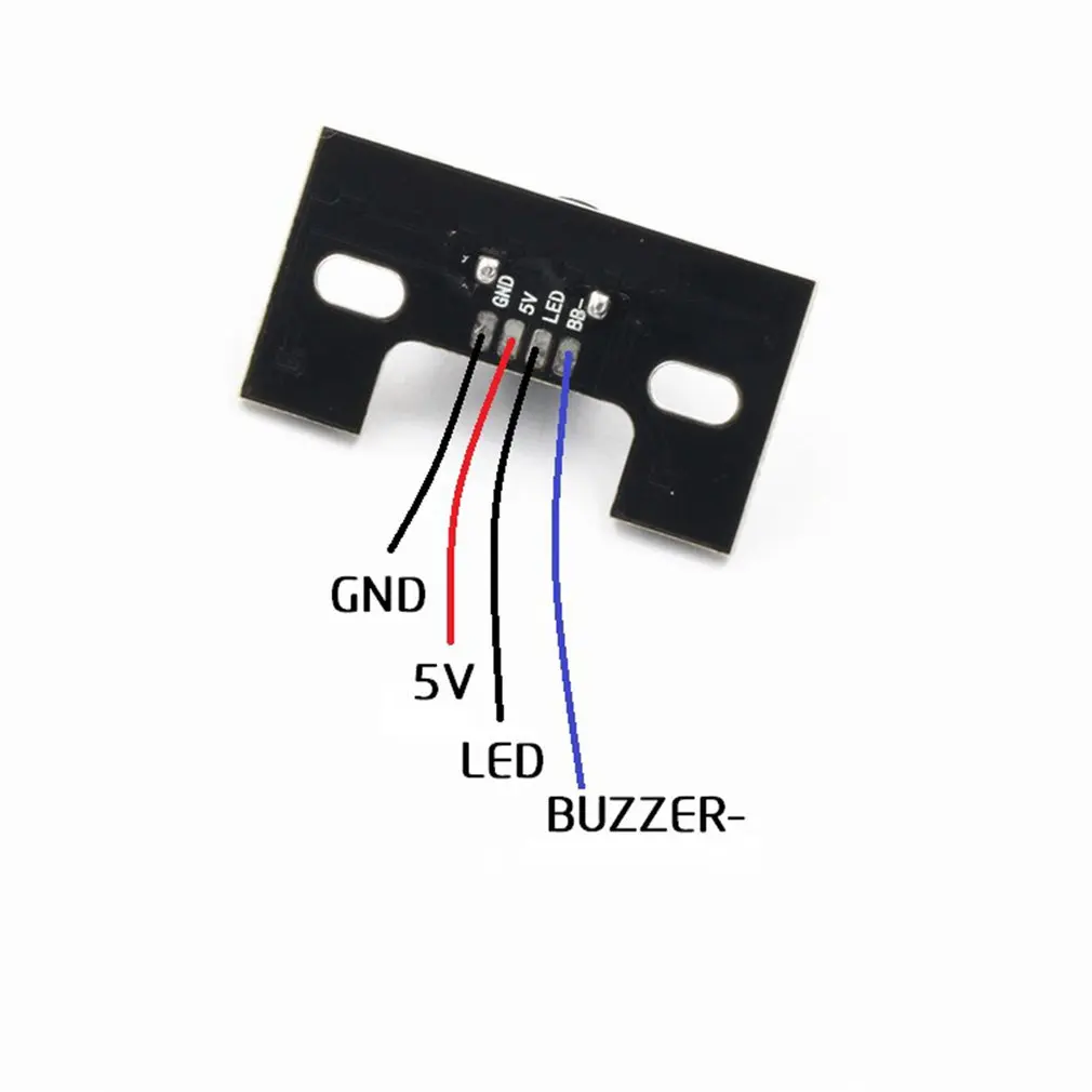 Портативный Super Mini WS2812B LED + 5 В активный звуковой сигнал для NAZE32 CC3D F3 F4 Контроллер