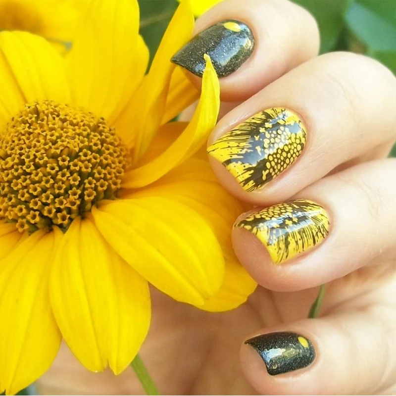 2017 Новое Прибытие 6.5*12.5 см кружева DIY Шаблона Nail Art Польский Штамповка Плиты 3D