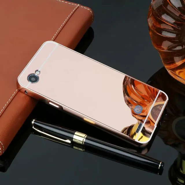 Для LG Q6 alpha Q6a Q 6 Чехол роскошный зеркальный металлический алюминиевый+ акриловый жесткий чехол-накладка для LG Q6 Plus