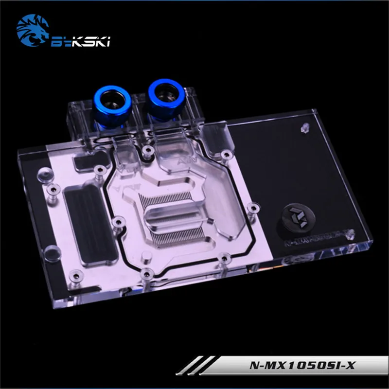 Bykski графический блок с полным покрытием для MAXSUN GTX 1050 ti E sports графическая карта