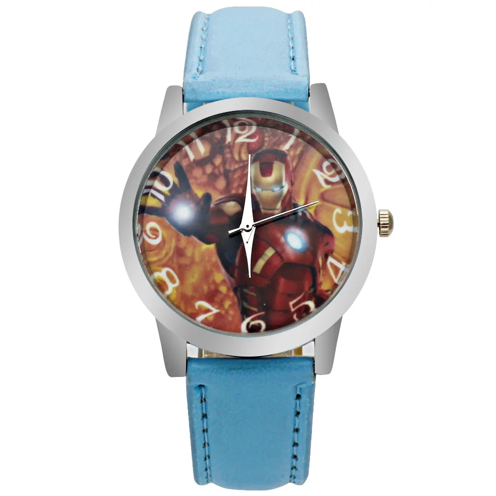 Детская студенты красивый стали человек мультфильм милый часы лучшие модные