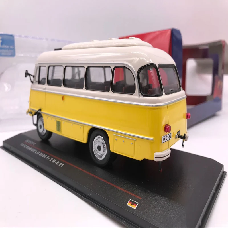 1:43 IST Simulation Classic 1972 ROBUR LO 3000 FrM-B21 коллекция дисплей Модель сплав литье под давлением винтажная модель автобуса игрушечный автомобиль