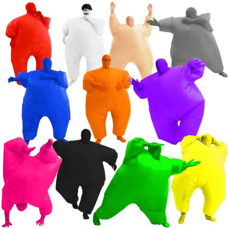 Костюм для косплея на Хэллоуин новый надувной костюм взрослых полноцветный