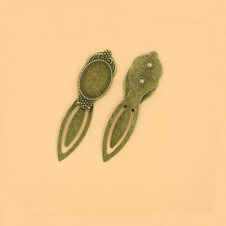 25*18 мм Овальный Кабошон База из старинной бронзы/серебряный цвет Винтажный стиль